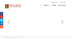 Desktop Screenshot of monarchpaintdc.biz